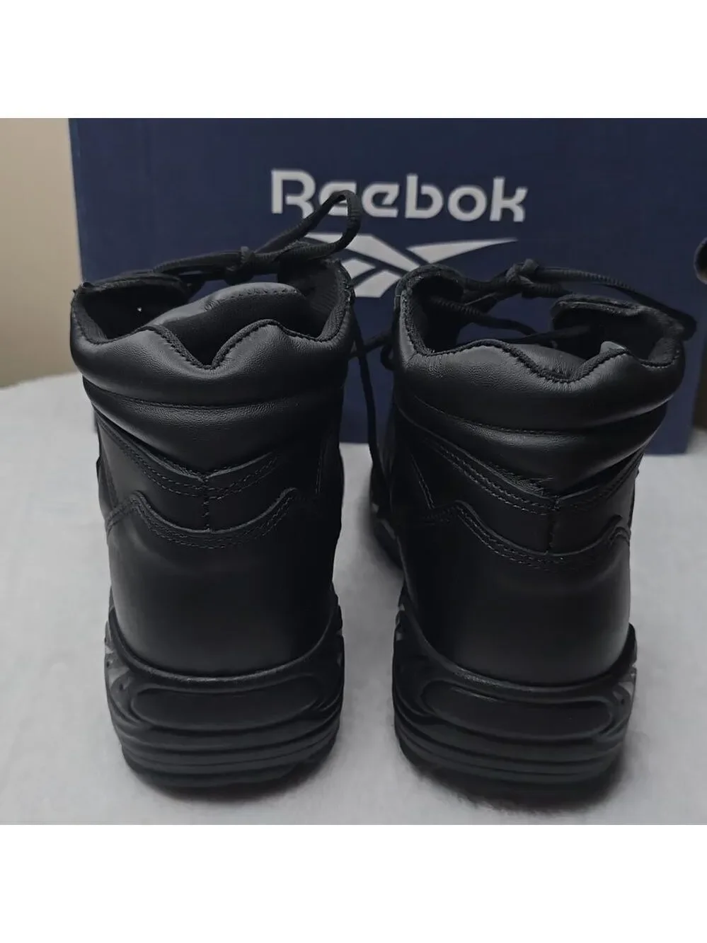 Reebok Men's Postal Express Boots Black Size 8.5